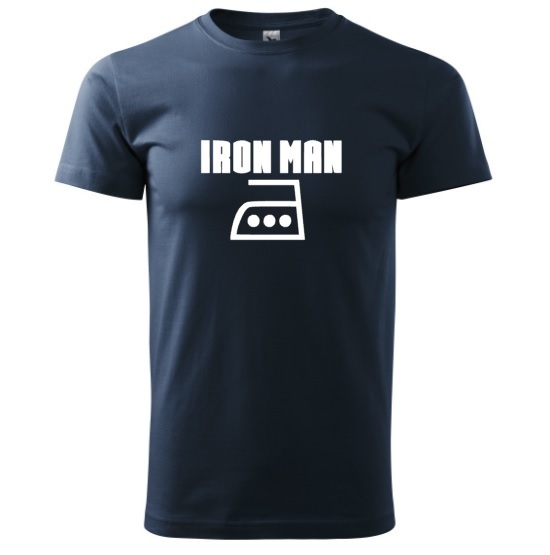 Pánské tričko s potiskem - IRON MAN