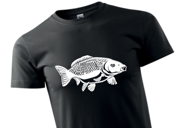 Pánské tričko pro rybáře s potiskem - ryby -  fishing - rybaření