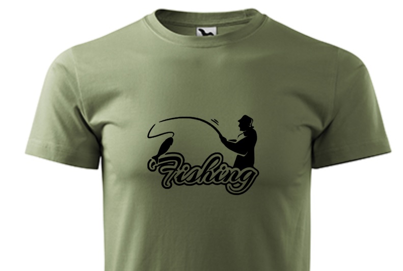 Pánské tričko pro rybáře s potiskem - Fishing III.- rybaření