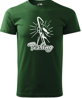 Pánské tričko pro rybáře s potiskem - Fishing II.- rybaření