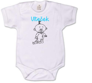 Dětské body pro miminko s potiskem - se jménem na přání